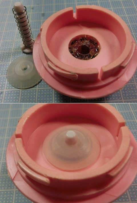 超音波加湿器のタンクの蓋 修理