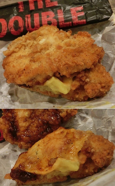 双璧の肉王 THE DOUBLE(ザ・ダブル) @KFC